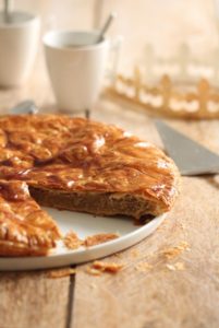 Galette des Rois à la Crème de Marrons Marrons Glacés Entre la